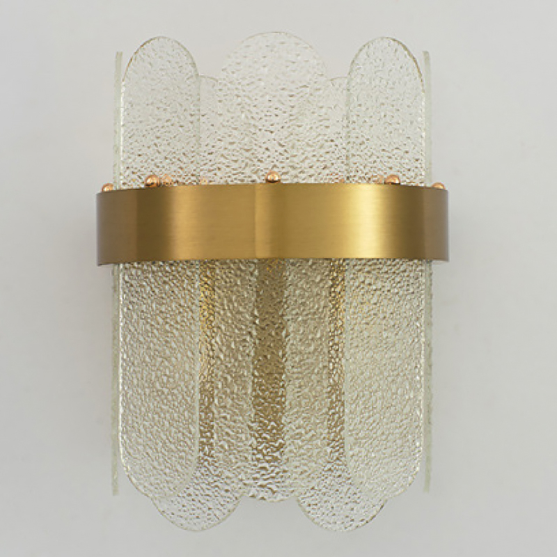 Бра Blount Raised Wall Lamp Прозрачное Стекло Латунь Бра Blount Raised Wall Lamp Прозрачное Стекло Латунь в Барнауле | Loft Concept