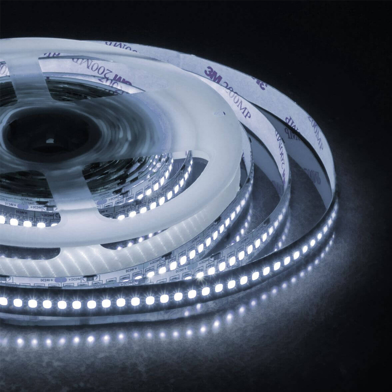 Светодиодная лента 26W/m 240Led/m 2835SMD дневной белый Белый Светодиодная лента 26W/m 240Led/m 2835SMD дневной белый Белый в Барнауле | Loft Concept