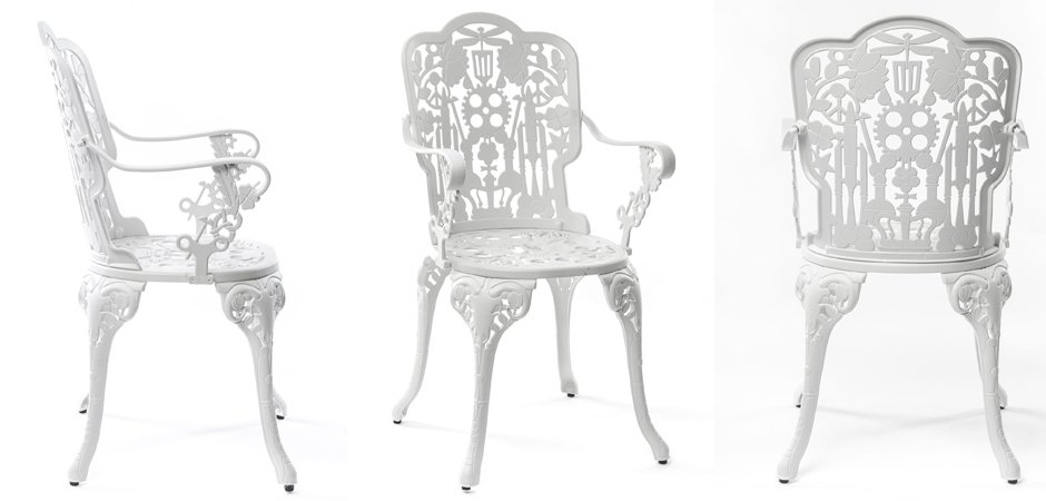 Стул Seletti Industry Collection ALUMINIUM ARMCHAIR – WHITE Стул Seletti Industry Collection ALUMINIUM ARMCHAIR – WHITE - Loft-Concept в Барнауле