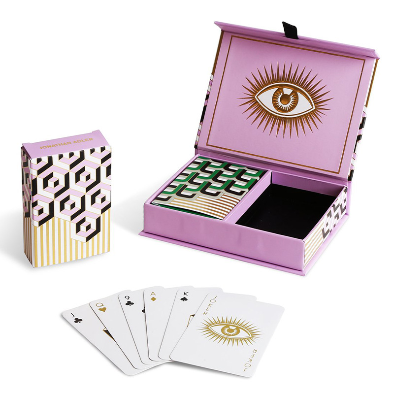 Игральные карты VERSAILLES PLAYING CARD SET Jonathan Adler Розовый Черный Белый Золотой Зеленый Игральные карты VERSAILLES PLAYING CARD SET Jonathan Adler Розовый Черный Белый Золотой Зеленый в Барнауле | Loft Concept