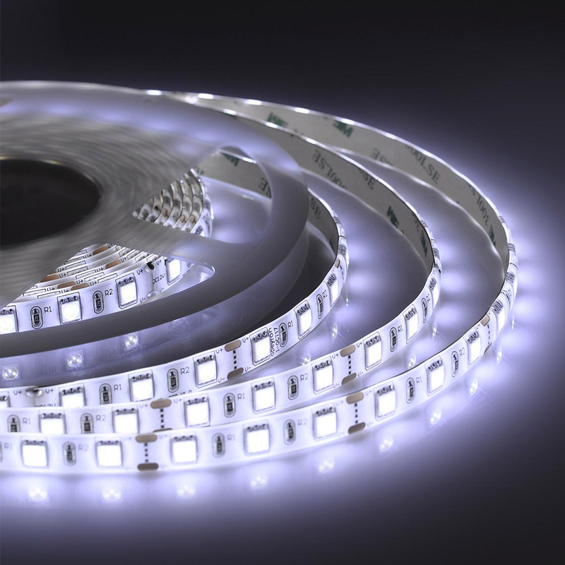 Светодиодная влагозащищенная лента 14,4W/m 60LED/m 5050SMD холодный белый Белый Светодиодная влагозащищенная лента 14,4W/m 60LED/m 5050SMD холодный белый Белый в Барнауле | Loft Concept