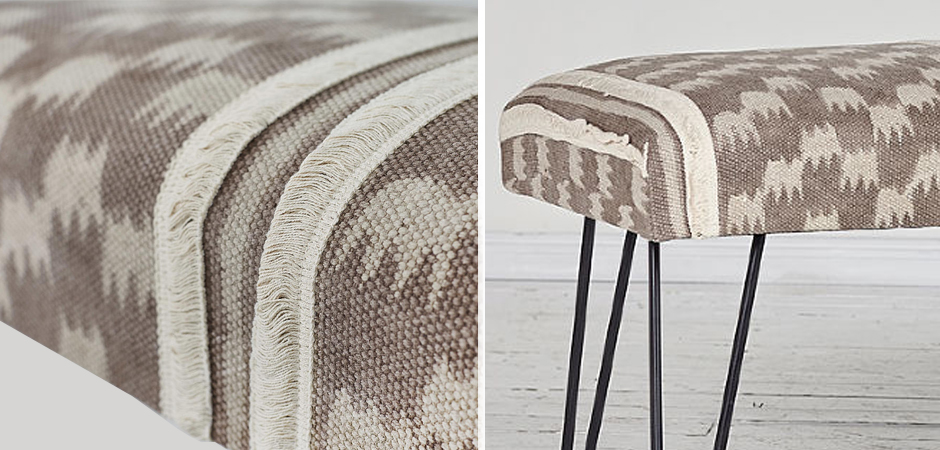 Оттоманка Beige Kilim Ornament Оттоманка Beige Kilim Ornament - Loft-Concept в Барнауле