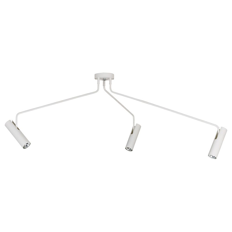 Потолочный светильник Tibo Branches Trumpet Tube white 3 Белый Потолочный светильник Tibo Branches Trumpet Tube white 3 Белый в Барнауле | Loft Concept