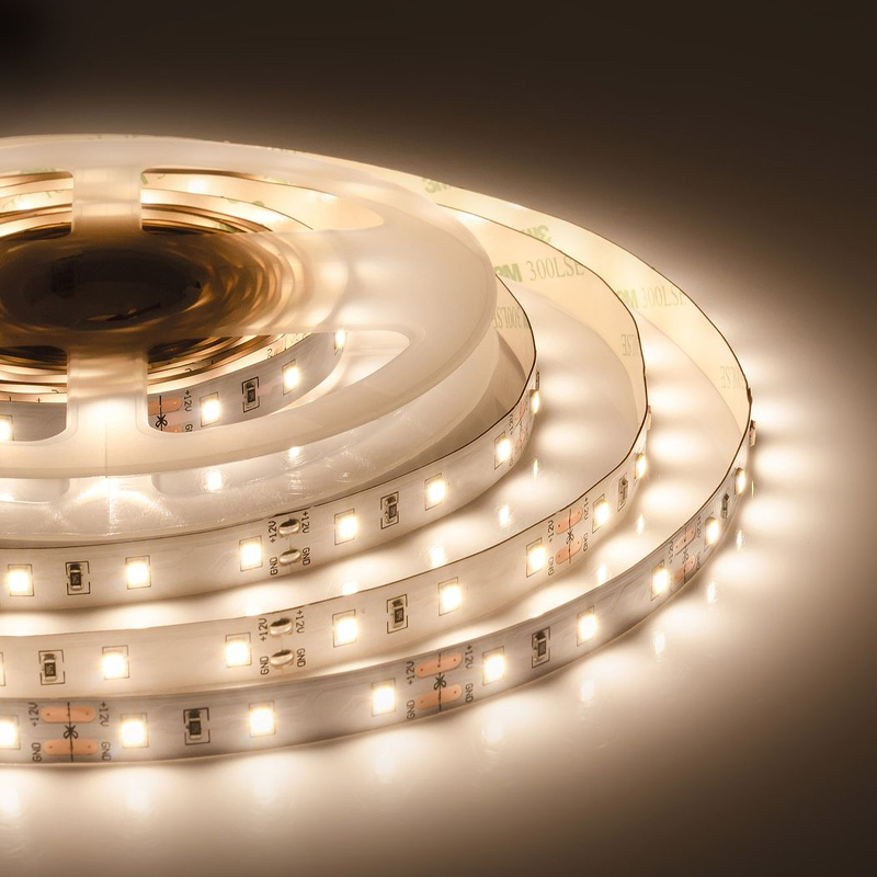 Светодиодная лента 12W/m 60LED/m 2835SMD теплый белый 5M Белый Светодиодная лента 12W/m 60LED/m 2835SMD теплый белый 5M Белый в Барнауле | Loft Concept
