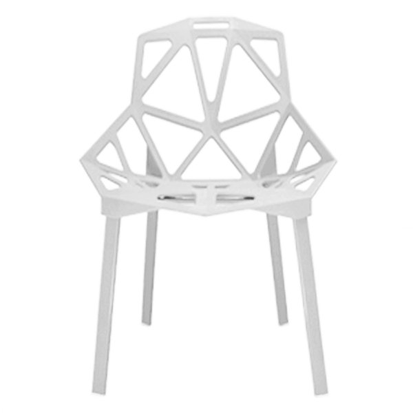 Дизайнерский стул CHAIR ONE white Белый Дизайнерский стул CHAIR ONE white Белый в Барнауле | Loft Concept