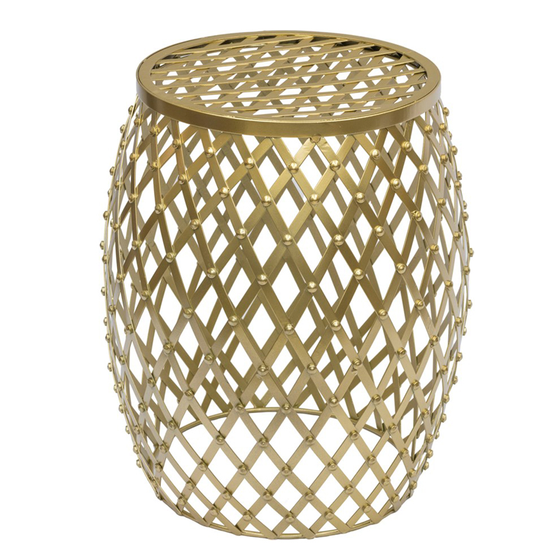 Табурет Stool Barrel Золотой Табурет Stool Barrel Золотой в Барнауле | Loft Concept