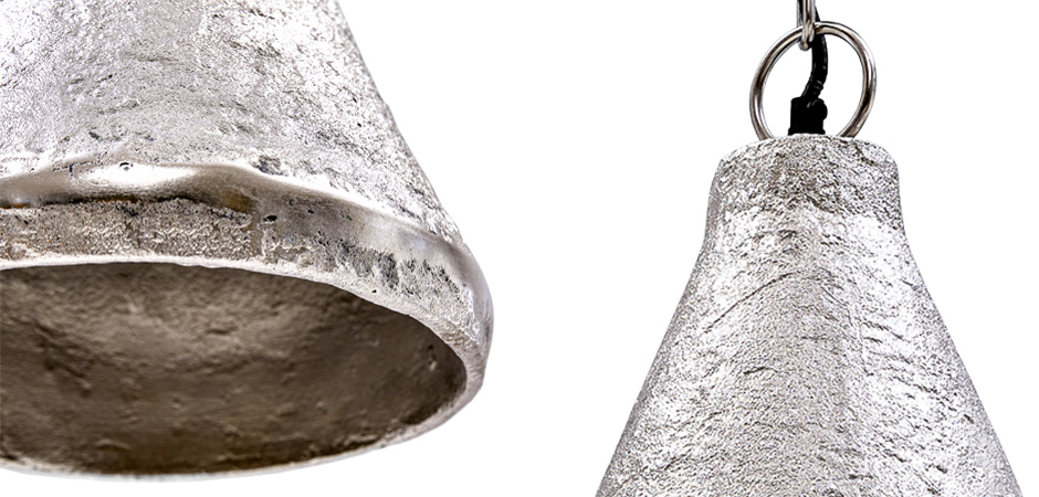 Подвесной светильник Rough Silver Pendant Подвесной светильник Rough Silver Pendant - Loft-Concept в Барнауле