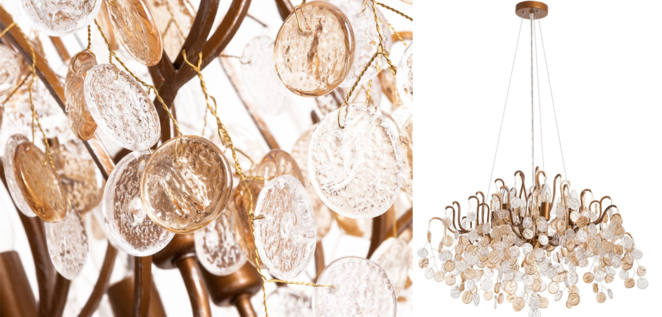 Люстра FAIRYTREE Chandelier Amber Pendants 80 Люстра FAIRYTREE Chandelier Amber Pendants 80 - Loft-Concept в Барнауле