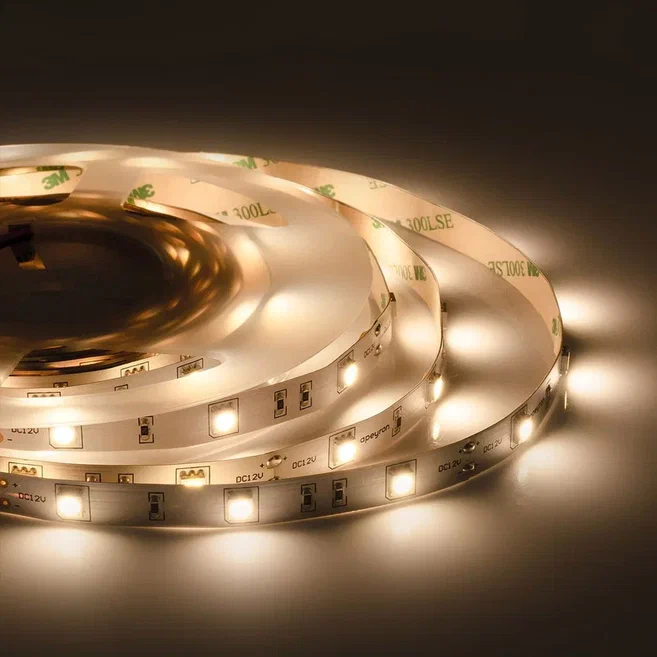 Светодиодная лента 7,2W/m 30LED/m 5050SMD теплый белый 5M Белый Светодиодная лента 7,2W/m 30LED/m 5050SMD теплый белый 5M Белый в Барнауле | Loft Concept
