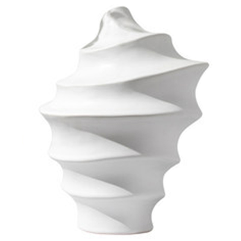 Ваза White Spiral Molecule Collection Vase Белый Ваза White Spiral Molecule Collection Vase Белый в Барнауле | Loft Concept
