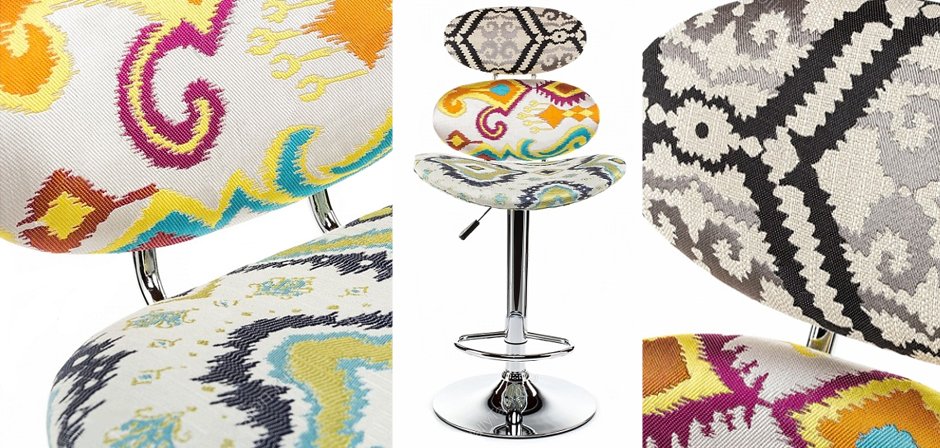 Барный стул Ikat Bar Stool Барный стул Ikat Bar Stool - Loft-Concept в Барнауле
