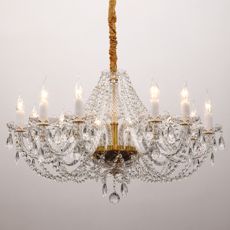 Люстра Melisa Chandelier 82 Прозрачный Глянцевое золото Люстра Melisa Chandelier 82 Прозрачный Глянцевое золото в Барнауле | Loft Concept