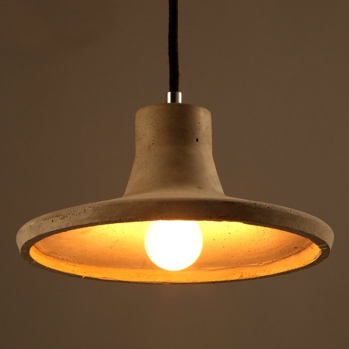 Подвесной светильник Art Concrete Plate Подвесной светильник Art Concrete Plate в Барнауле | Loft Concept