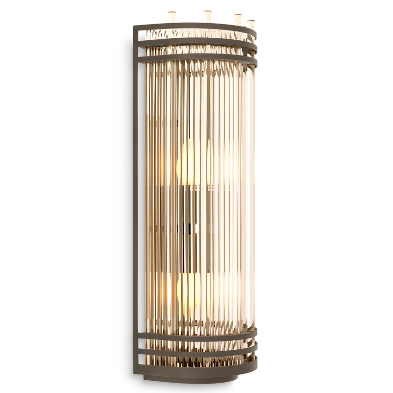 Бра Eichholtz Wall Lamp Gulf L Bronze Бронза Прозрачный Бра Eichholtz Wall Lamp Gulf L Bronze Бронза Прозрачный в Барнауле | Loft Concept