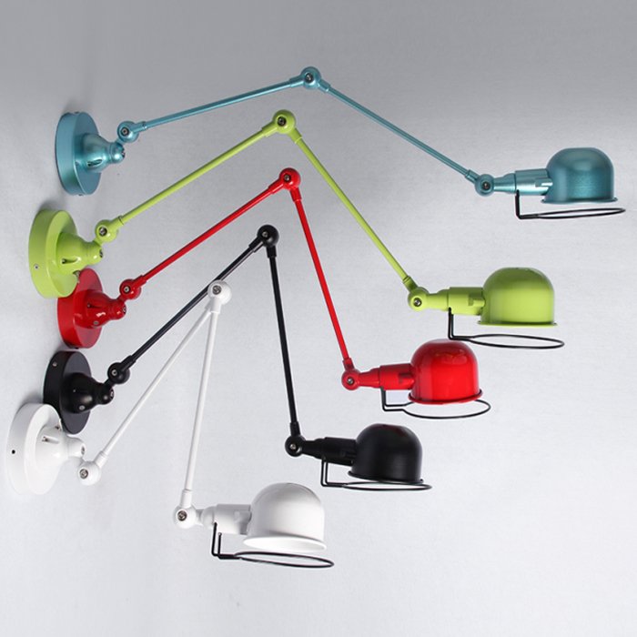 Бра Metal Color Armlamp Белый Черный Красный Салатовый Голубой пастельный Бра Metal Color Armlamp Белый Черный Красный Салатовый Голубой пастельный в Барнауле | Loft Concept