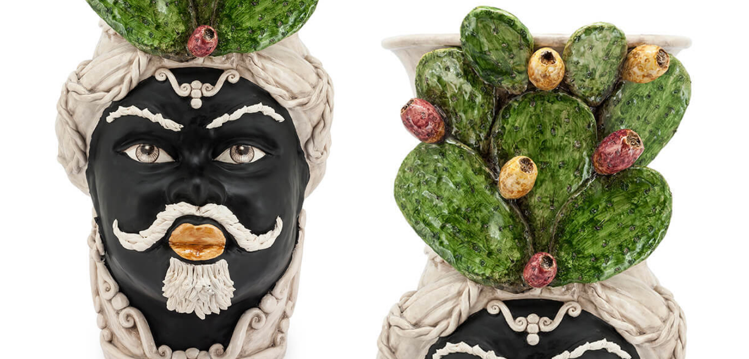 Большая Напольная ваза Abhika VASE MORO MAN FICO - фото