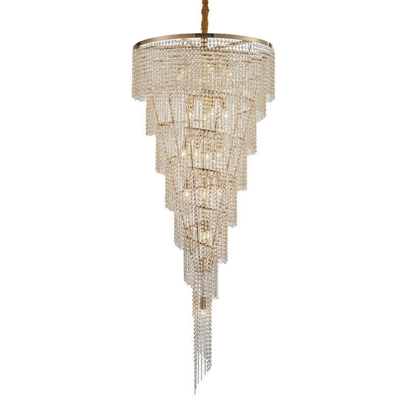 Хрустальная люстра Crystal Art Bronze D70 см Бронзовый Прозрачный Хрустальная люстра Crystal Art Bronze D70 см Бронзовый Прозрачный в Барнауле | Loft Concept