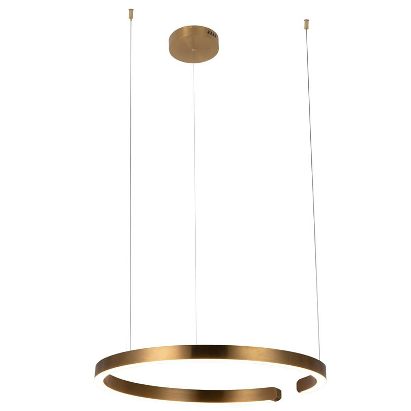 Подвесной светильник Half Ring brass 80 Латунь Золотой Подвесной светильник Half Ring brass 80 Латунь Золотой в Барнауле | Loft Concept