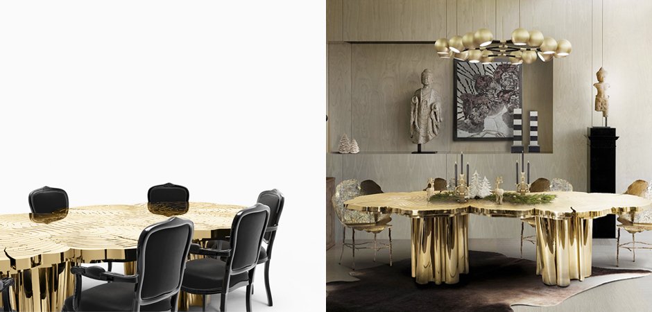 Обеденный стол Fortuna dining table by Boca do lobo Обеденный стол Fortuna dining table by Boca do lobo - Loft-Concept в Барнауле