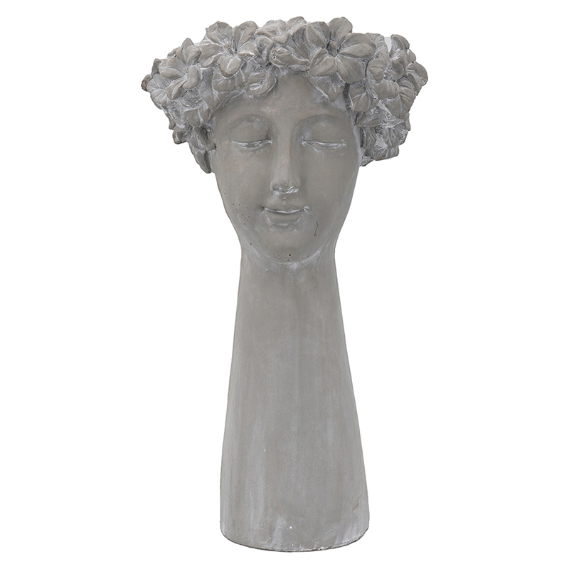 Ваза Agata Bust Vase Серый Ваза Agata Bust Vase Серый в Барнауле | Loft Concept