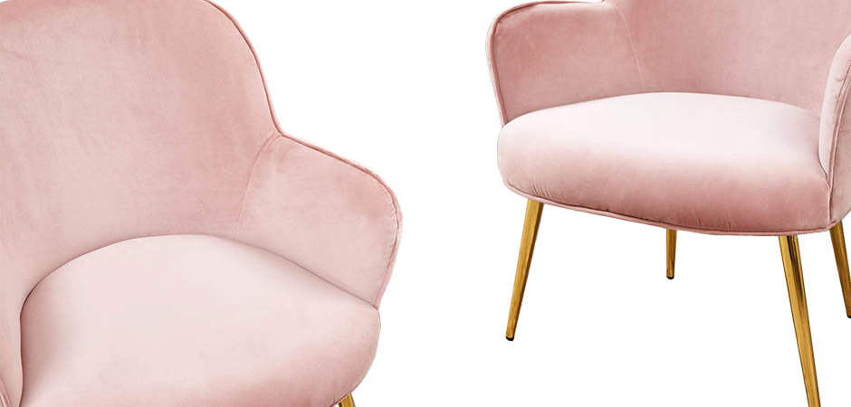 Кресло Waldeck Chair Light pink Кресло Waldeck Chair Light pink - Loft-Concept в Барнауле