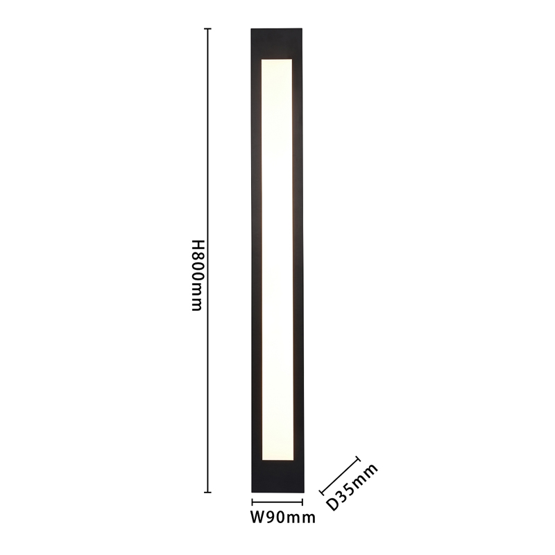 Настенный светильник Black Frame 80 см Настенный светильник Black Frame 80 см в Барнауле