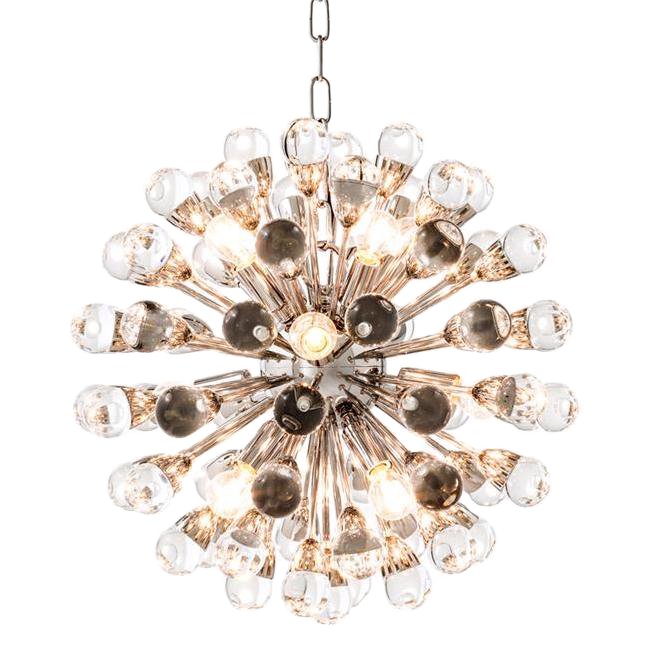 Люстра Chandelier Antares S Nickel Никель Прозрачный Люстра Chandelier Antares S Nickel Никель Прозрачный в Барнауле | Loft Concept