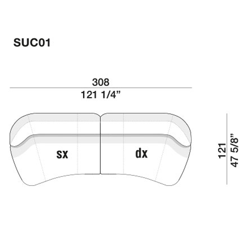 Дизайнерский модульный диван SURF Modular Sofa Дизайнерский модульный диван SURF Modular Sofa в Барнауле
