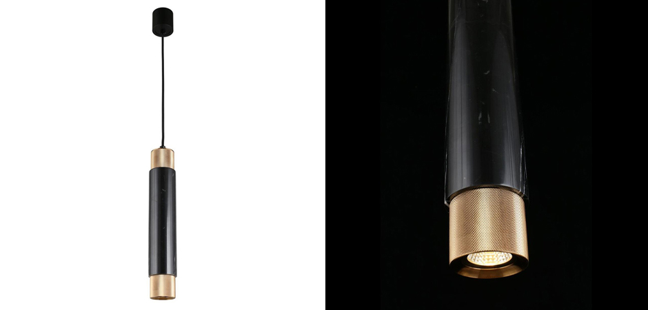 Подвесной светильник Cocktail Tube Черный Подвесной светильник Cocktail Tube Черный - Loft-Concept в Барнауле