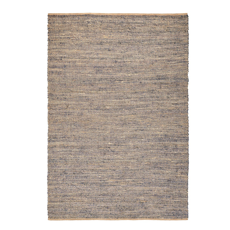 Ковер Rectangular Carpet blue 100% джут Бежевый Синий Ковер Rectangular Carpet blue 100% джут Бежевый Синий в Барнауле | Loft Concept