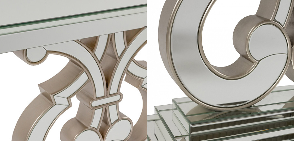 Консоль Mirrored Patterned Console Консоль Mirrored Patterned Console - Loft-Concept в Барнауле