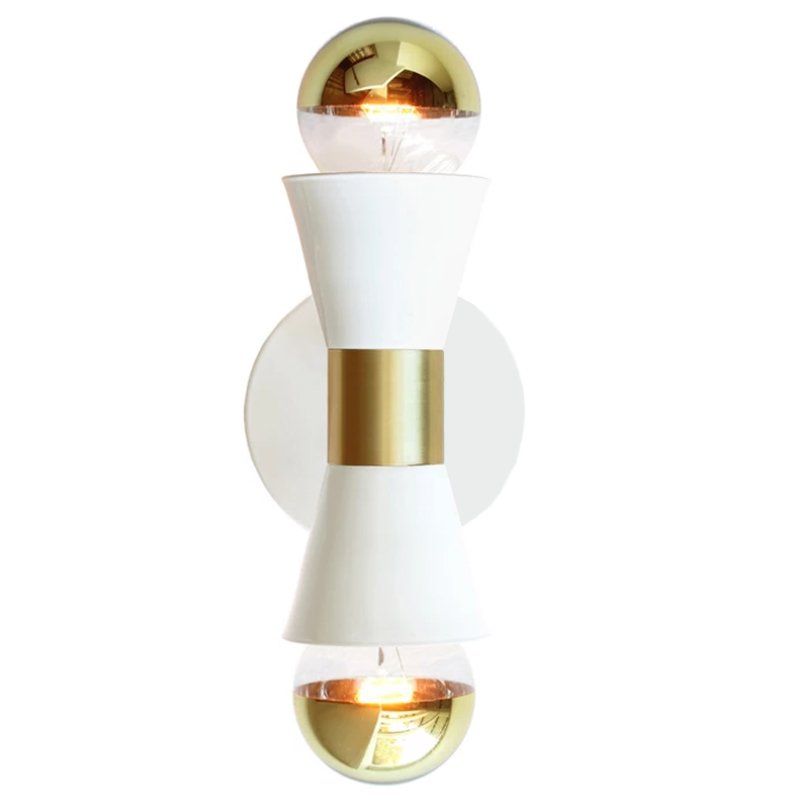 Бра Cedar & Moss Mira White Белый Золотой Бра Cedar & Moss Mira White Белый Золотой в Барнауле | Loft Concept