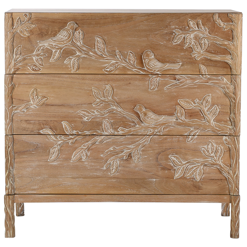 Комод с птицами Land & Sky Chest of Drawers Древесина Комод с птицами Land & Sky Chest of Drawers Древесина в Барнауле | Loft Concept