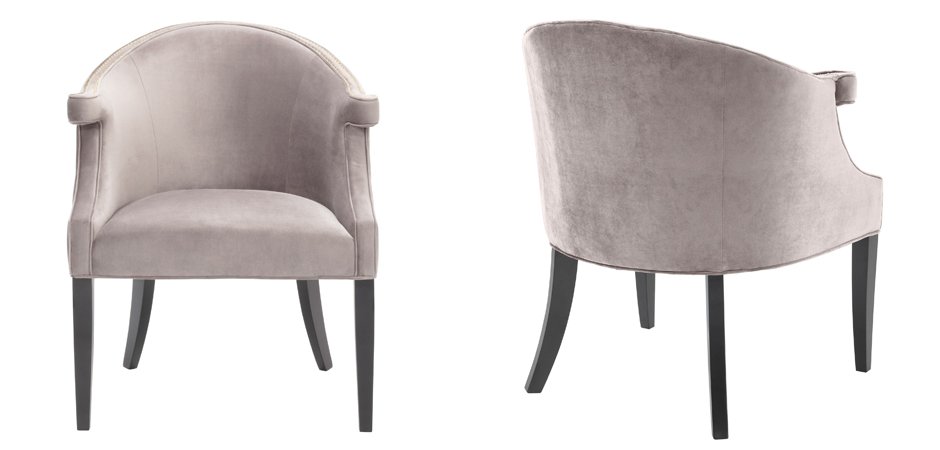 Кресло Eichholtz Chair Margaux taupe Кресло Eichholtz Chair Margaux taupe - Loft-Concept в Барнауле