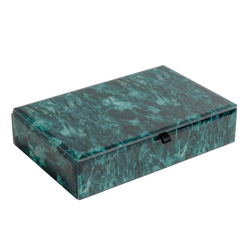 Шкатулка Turquoise Smoke Бирюзовый Шкатулка Turquoise Smoke Бирюзовый в Барнауле | Loft Concept