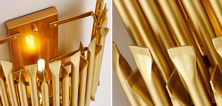 Бра MATHENY III WALL LAMP by DELIGHTFULL Gold Бра MATHENY III WALL LAMP by DELIGHTFULL Gold - Loft-Concept в Барнауле