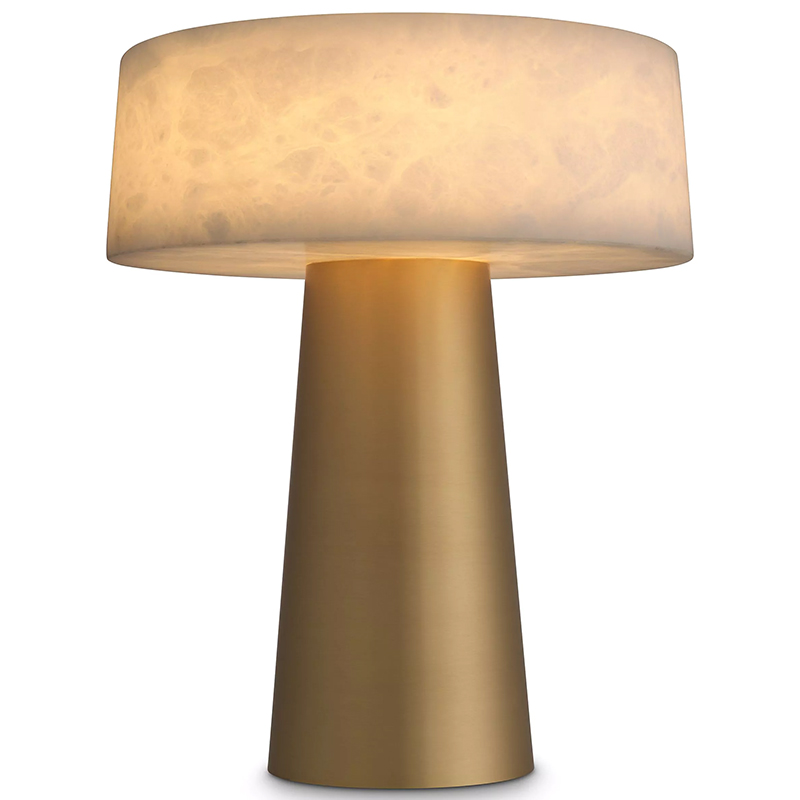 Настольная лампа Eichholtz Table Lamp Cinco Латунь Бежевый Настольная лампа Eichholtz Table Lamp Cinco Латунь Бежевый в Барнауле | Loft Concept