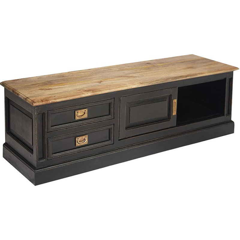 TV-тумба Provence Sylvie TV-stand Черный Древесина в Барнауле | Loft Concept 