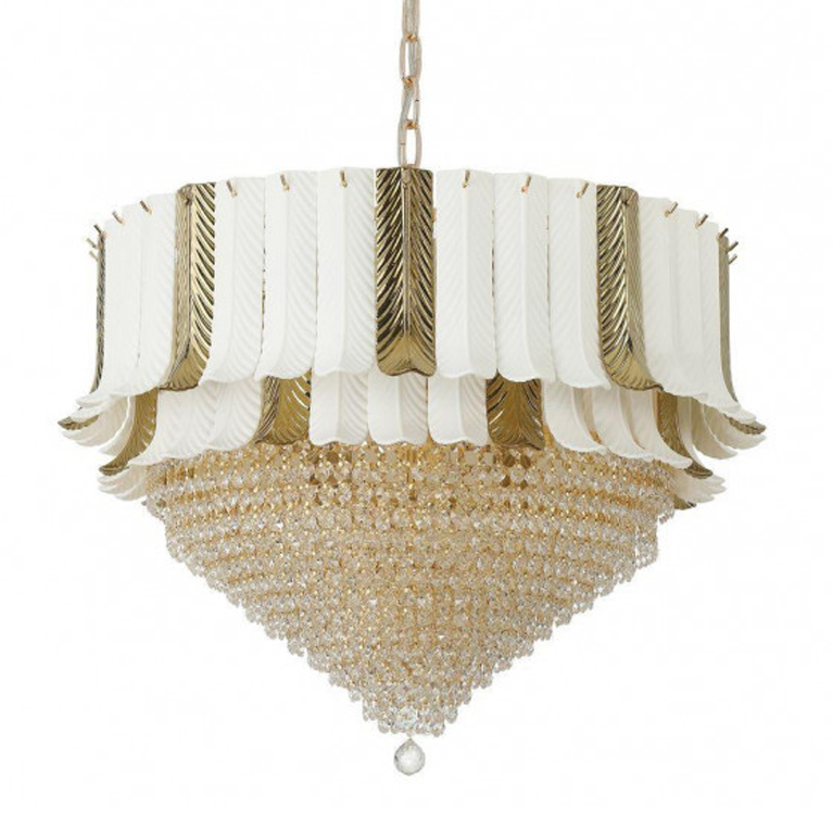 Люстра Aronson Chandelier 70 Прозрачный Золотой Люстра Aronson Chandelier 70 Прозрачный Золотой в Барнауле | Loft Concept