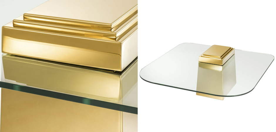 Кофейный стол Eichholtz Coffee Table Orient Gold Кофейный стол Eichholtz Coffee Table Orient Gold - Loft-Concept в Барнауле