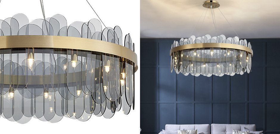 Люстра Blount Chandelier Smokey Люстра Blount Chandelier Smokey - Loft-Concept в Барнауле