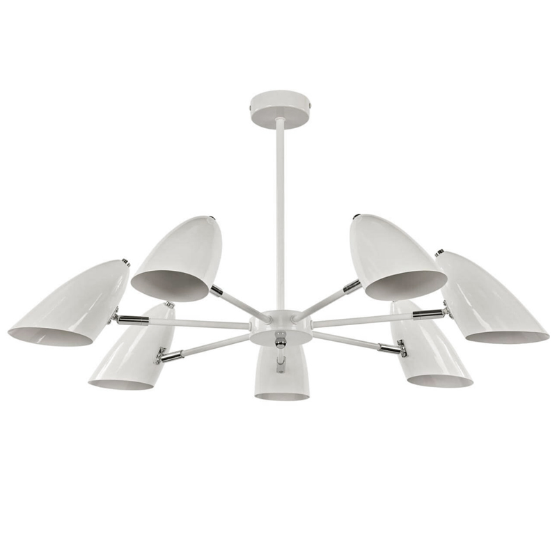 Люстра Retro Future White Белый Люстра Retro Future White Белый в Барнауле | Loft Concept