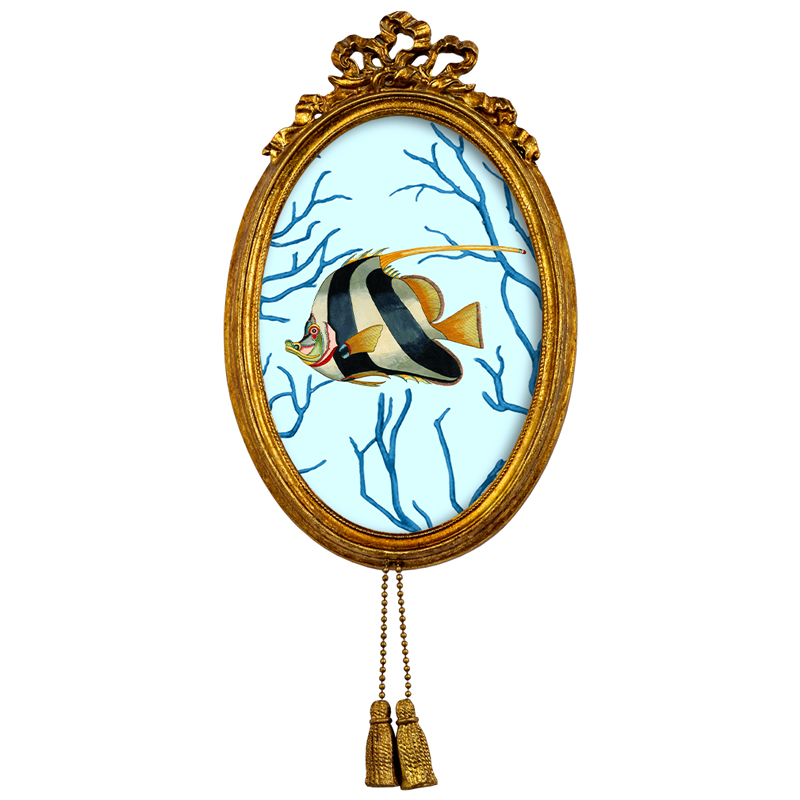 Постер Seashell Still Life с кисточками 2 Мульти Золотой Постер Seashell Still Life с кисточками 2 Мульти Золотой в Барнауле | Loft Concept