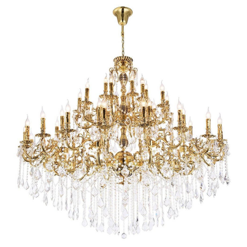 Люстра Stephanie Chandelier 167 Золотой Люстра Stephanie Chandelier 167 Золотой в Барнауле | Loft Concept