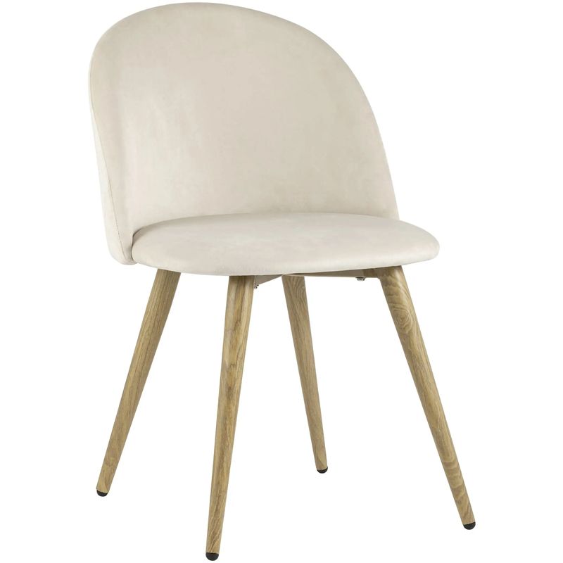 Стул Miruna Chair II Молочный Велюр Молочный Древесина Стул Miruna Chair II Молочный Велюр Молочный Древесина в Барнауле | Loft Concept
