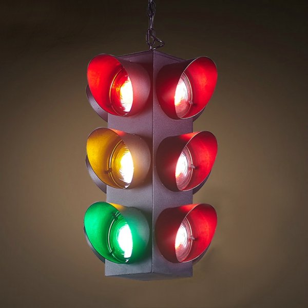 Подвесной светильник Светофор Loft Traffic Light Pendant Подвесной светильник Светофор Loft Traffic Light Pendant в Барнауле | Loft Concept