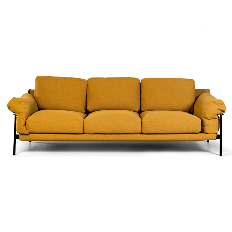 Диван Harald Mustard Sofa Горчичный Диван Harald Mustard Sofa Горчичный в Барнауле | Loft Concept