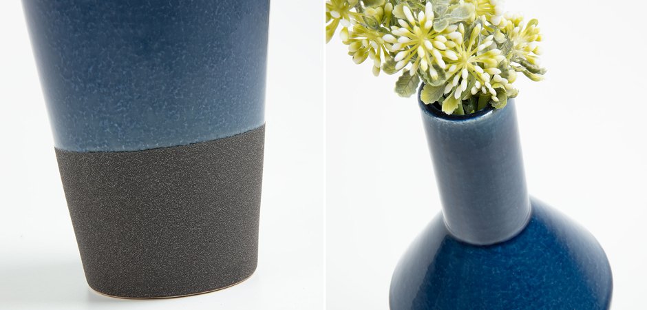 Ваза Blue Craquelure Ваза Blue Craquelure - Loft-Concept в Барнауле