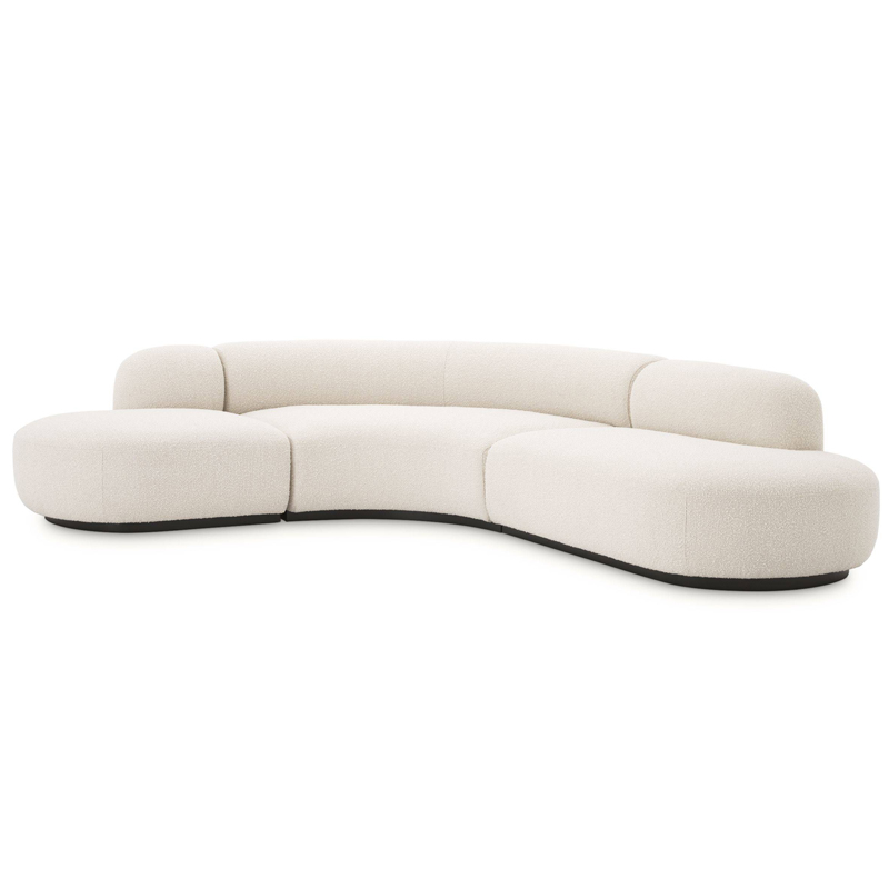 Диван Eichholtz Sofa Bjorn Кремовый Черный Диван Eichholtz Sofa Bjorn Кремовый Черный в Барнауле | Loft Concept
