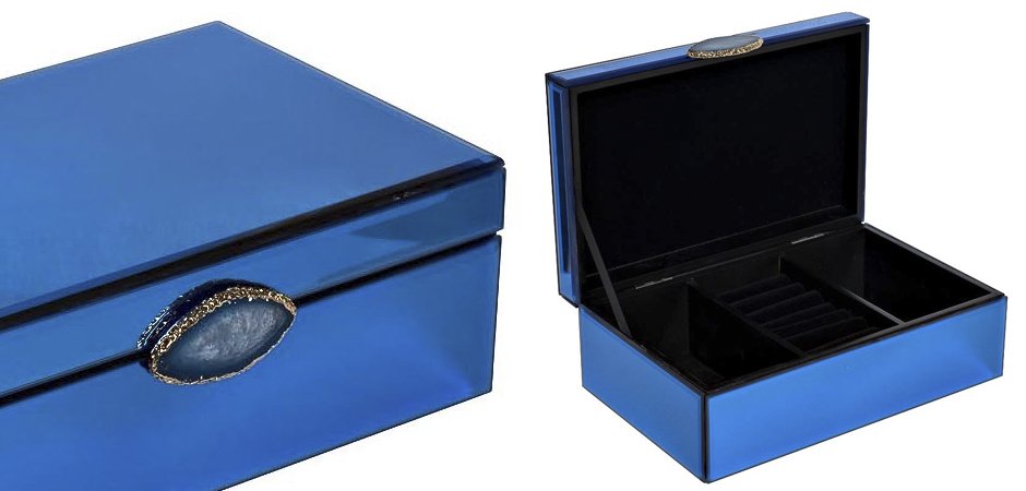 Шкатулка Blue Surprise Parallelepiped Шкатулка Blue Surprise Parallelepiped - Loft-Concept в Барнауле